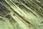 Le stratificazioni della parete di sabbia